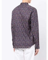 Chemise à manches longues à fleurs multicolore PS Paul Smith