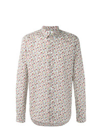 Chemise à manches longues à fleurs multicolore Ps By Paul Smith