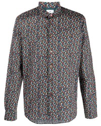 Chemise à manches longues à fleurs multicolore PS Paul Smith