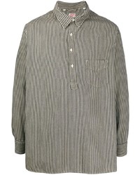 Chemise à manches longues à rayures verticales blanche et noire Levi's Vintage Clothing