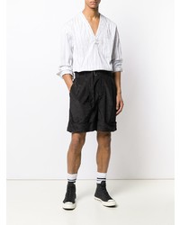 Chemise à manches longues à rayures verticales blanche 3.1 Phillip Lim