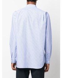 Chemise à manches longues à rayures verticales bleu clair Comme Des Garcons SHIRT