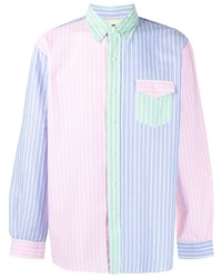 Chemise à manches longues à rayures verticales multicolore Polo Ralph Lauren