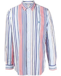 Chemise à manches longues à rayures verticales multicolore Polo Ralph Lauren