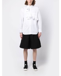 Chemise à manches longues à volants blanche Comme Des Garcons SHIRT