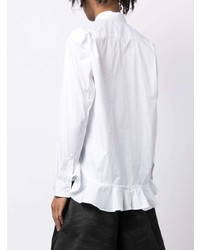 Chemise à manches longues à volants blanche Comme Des Garcons SHIRT