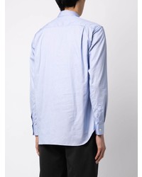 Chemise à manches longues à volants bleu clair Comme Des Garcons SHIRT