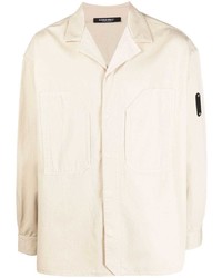 Chemise à manches longues beige A-Cold-Wall*