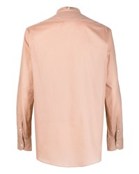 Chemise à manches longues beige Caruso