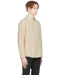 Chemise à manches longues beige Nudie Jeans