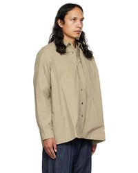 Chemise à manches longues beige LE17SEPTEMBRE