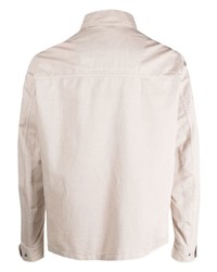 Chemise à manches longues beige Herno