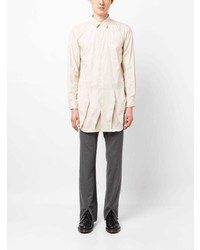 Chemise à manches longues beige Comme Des Garcons Homme Plus