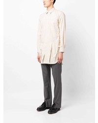 Chemise à manches longues beige Comme Des Garcons Homme Plus