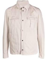 Chemise à manches longues beige Herno