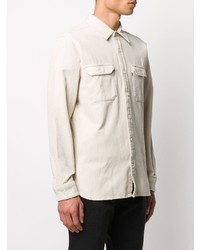 Chemise à manches longues beige Levi's