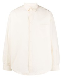 Chemise à manches longues beige Jacquemus