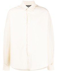 Chemise à manches longues beige Jacquemus