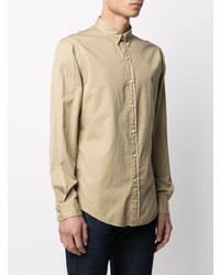 Chemise à manches longues beige Polo Ralph Lauren