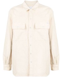 Chemise à manches longues beige Maison Labiche