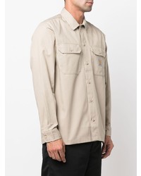 Chemise à manches longues beige Carhartt WIP