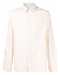 Chemise à manches longues beige Officine Generale