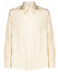 Chemise à manches longues beige Sunflower