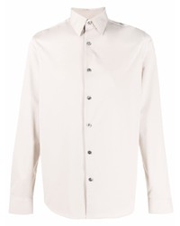 Chemise à manches longues beige Theory
