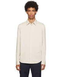 Chemise à manches longues beige Theory
