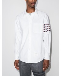 Chemise à manches longues blanche Thom Browne