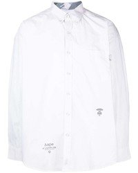 Chemise à manches longues blanche AAPE BY A BATHING APE