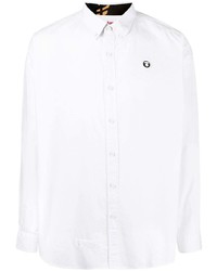 Chemise à manches longues blanche AAPE BY A BATHING APE