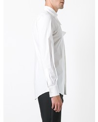 Chemise à manches longues blanche DSQUARED2