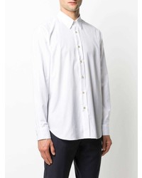 Chemise à manches longues blanche Paul Smith