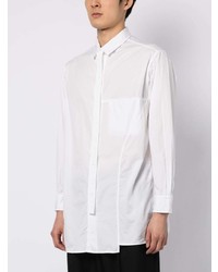 Chemise à manches longues blanche Yohji Yamamoto