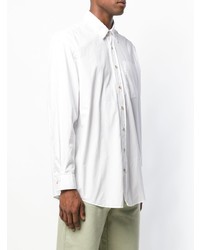 Chemise à manches longues blanche Acne Studios