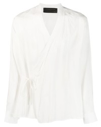 Chemise à manches longues blanche Atu Body Couture