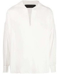 Chemise à manches longues blanche Atu Body Couture