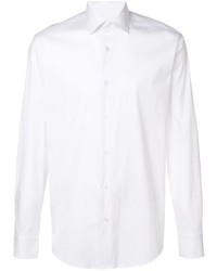 Chemise à manches longues blanche BOSS HUGO BOSS