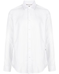 Chemise à manches longues blanche BOSS