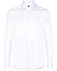 Chemise à manches longues blanche BOSS