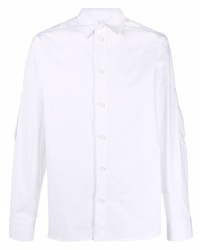 Chemise à manches longues blanche Bottega Veneta