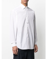 Chemise à manches longues blanche Lanvin