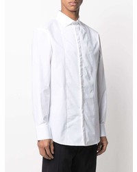 Chemise à manches longues blanche DSQUARED2