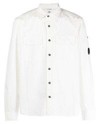 Chemise à manches longues blanche C.P. Company