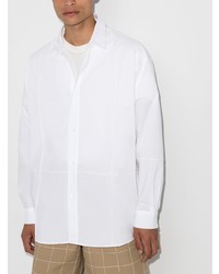 Chemise à manches longues blanche Jacquemus