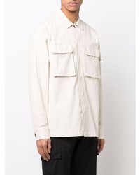 Chemise à manches longues blanche Calvin Klein Jeans