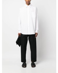 Chemise à manches longues blanche Yohji Yamamoto