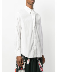 Chemise à manches longues blanche Yohji Yamamoto