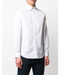 Chemise à manches longues blanche Paul Smith